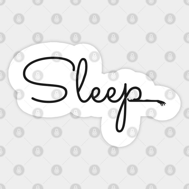 SLEEP Sticker by BESTMOM